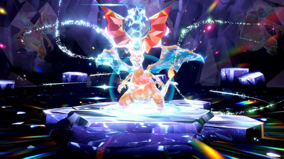 Pokemon Scarlet and Violet Charizard Tera Raid Strategy and Tera Raid Time US, UK