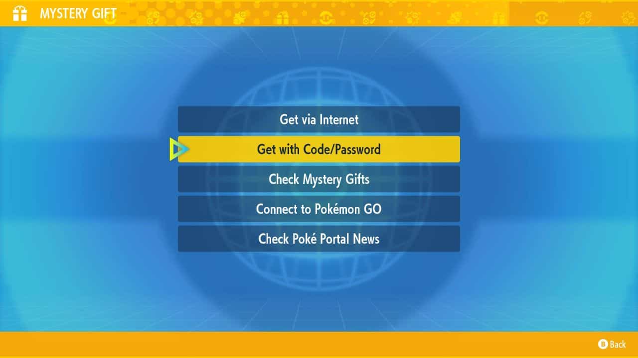 Pokemon-Scarlet-and-Violet-Codes-Mystery-Gift menu