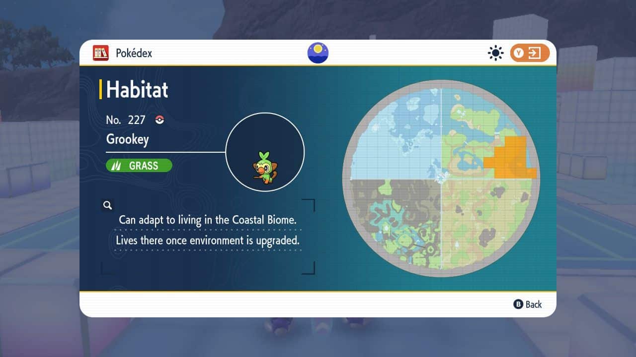 Pokemon-Scarlet-and-Violet-Indigo-Disk-Evolve-Grookey-Terarium-Map-Location