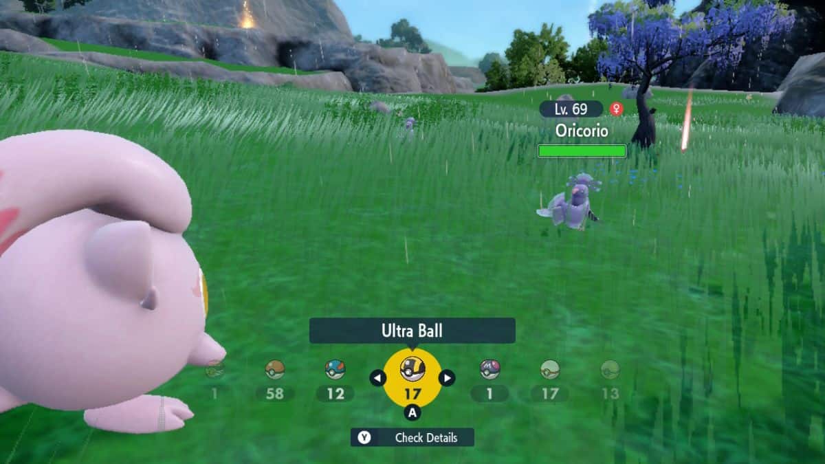 A screenshot of a Pokemon Nuzlocke challenge in a grassy field.