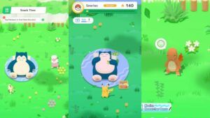Pokemon-Sleep-Beginners-Guide-Pokemon-Playing-Around-Snorlax