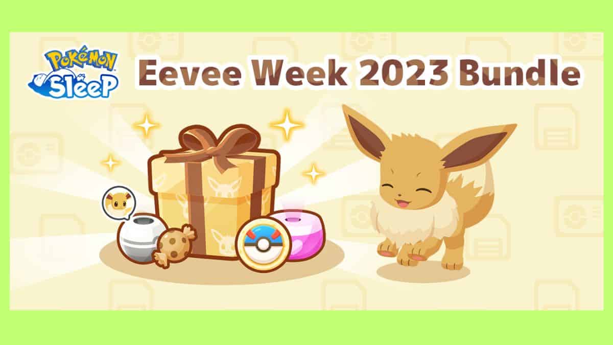 Evee week 2023 bundle is a limited-time offer that includes exclusive goodies for Eevee fans.