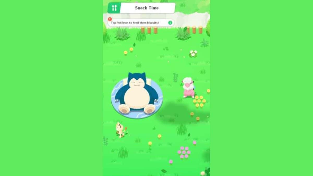 A screenshot of a Pokemon game featuring an adorable Totoro.
