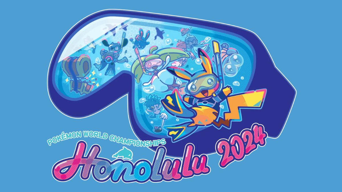Pokemon World Championships 2024 start date - Official Pokemon World Champions 2024 Honolulu logo.