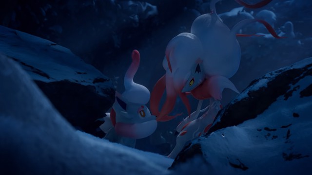 Pokémon Legends: Arceus reveals Hisuian Zorua and Hisuian Zoroark in latest video
