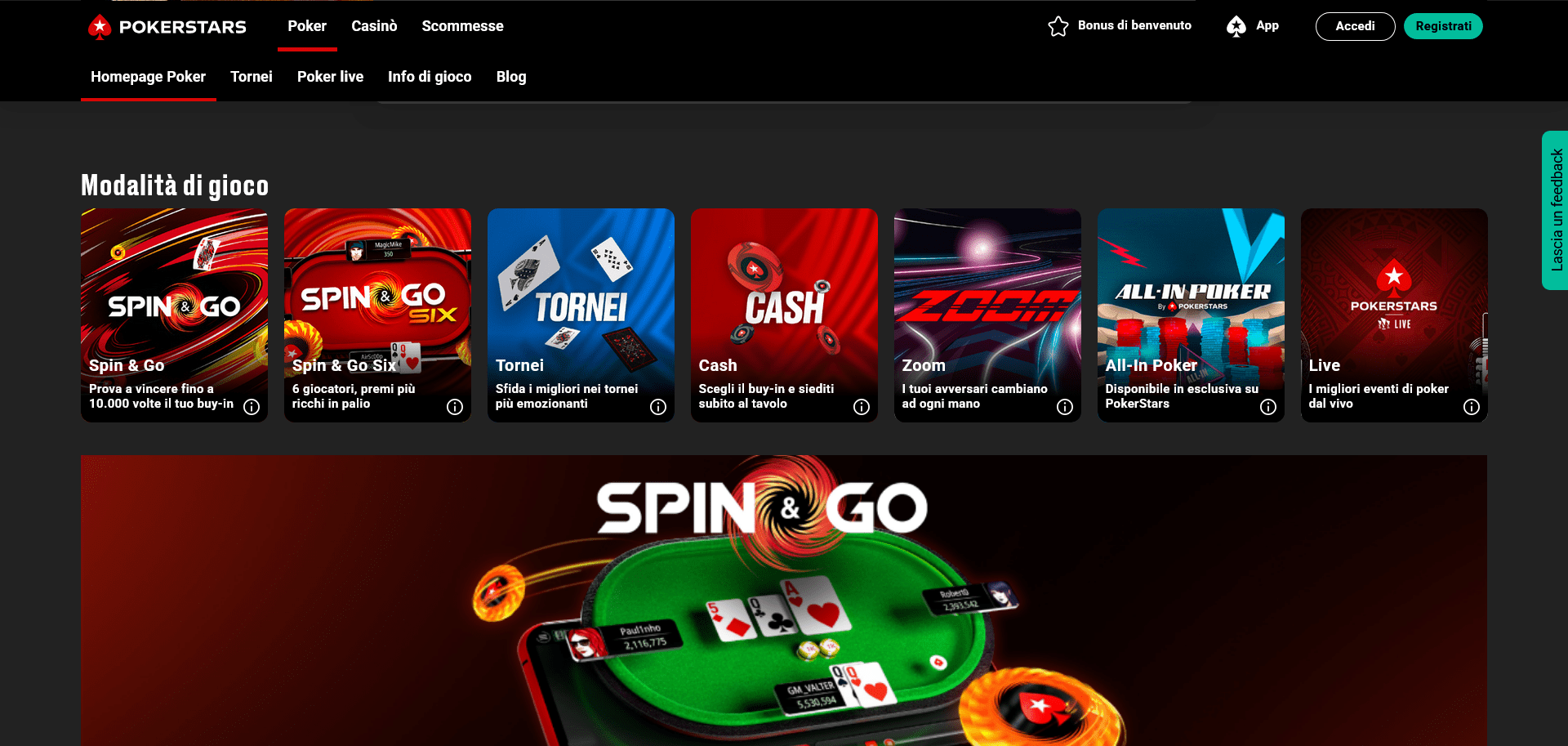 Migliori siti di poker: PokerStars