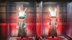 Pyro Dino Once HUman: A picture of two dino looking creatures from teh game ONce Human.