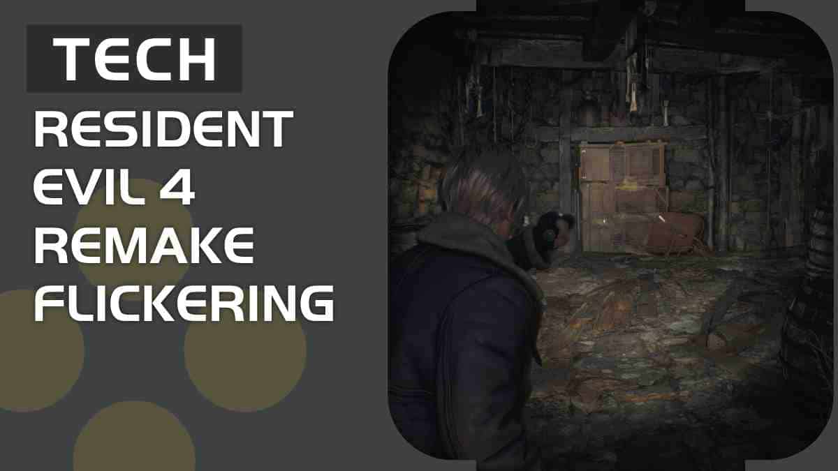 How to fix Resident Evil 4 Remake flickering lights on PS5