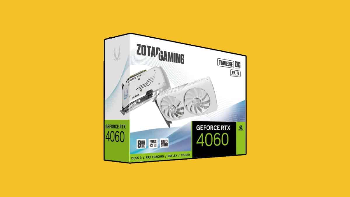 Zotac GeForce RTX 4060 listed on Amazon a week before launch