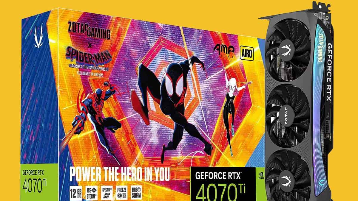 RTX 4070 Ti Spider-Verse