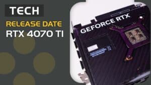 RTX 4070 Ti release date