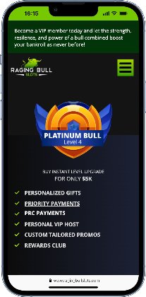 Raging Bull Casino Rewards Program