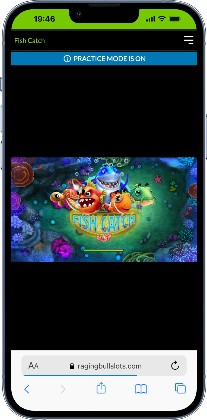 Fish game in demo mode 
