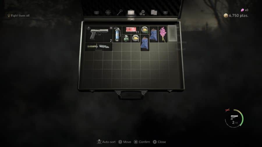 Resident Evil 4 Remake Inventory Management Weapon Switching