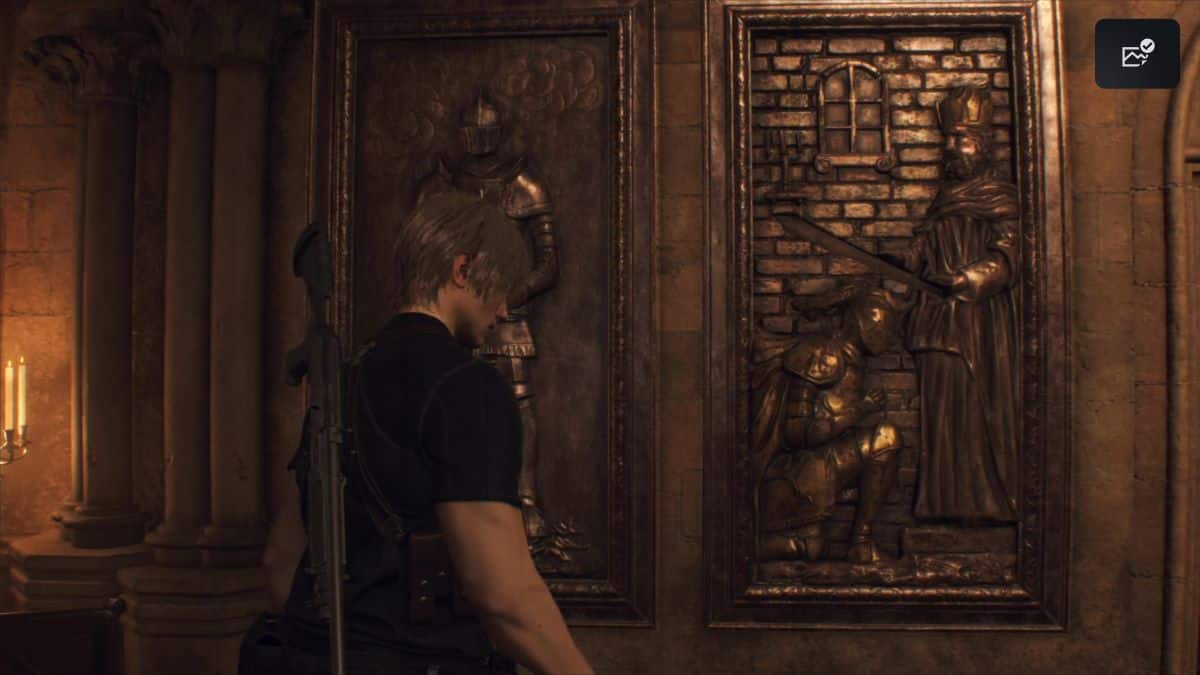 Resident Evil 4 Remake Sword Puzzle Murals