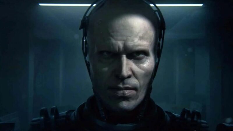 RoboCop: Rogue City on Xbox - Peter Weller shown as RoboCop.