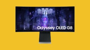 SAMSUNG 34-Inch Odyssey G85SB Series Gaming Monitor