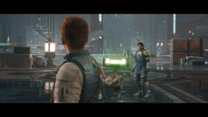 Star Wars Jedi Survivor Force powers - Cal with Bode on Coruscant.