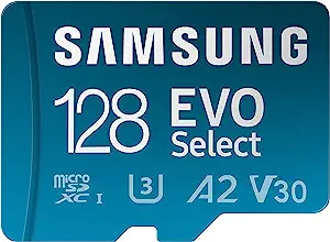Samsung 128GB Evo Select Micro SD