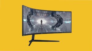 A curved gaming monitor with a price cut on Amazon.