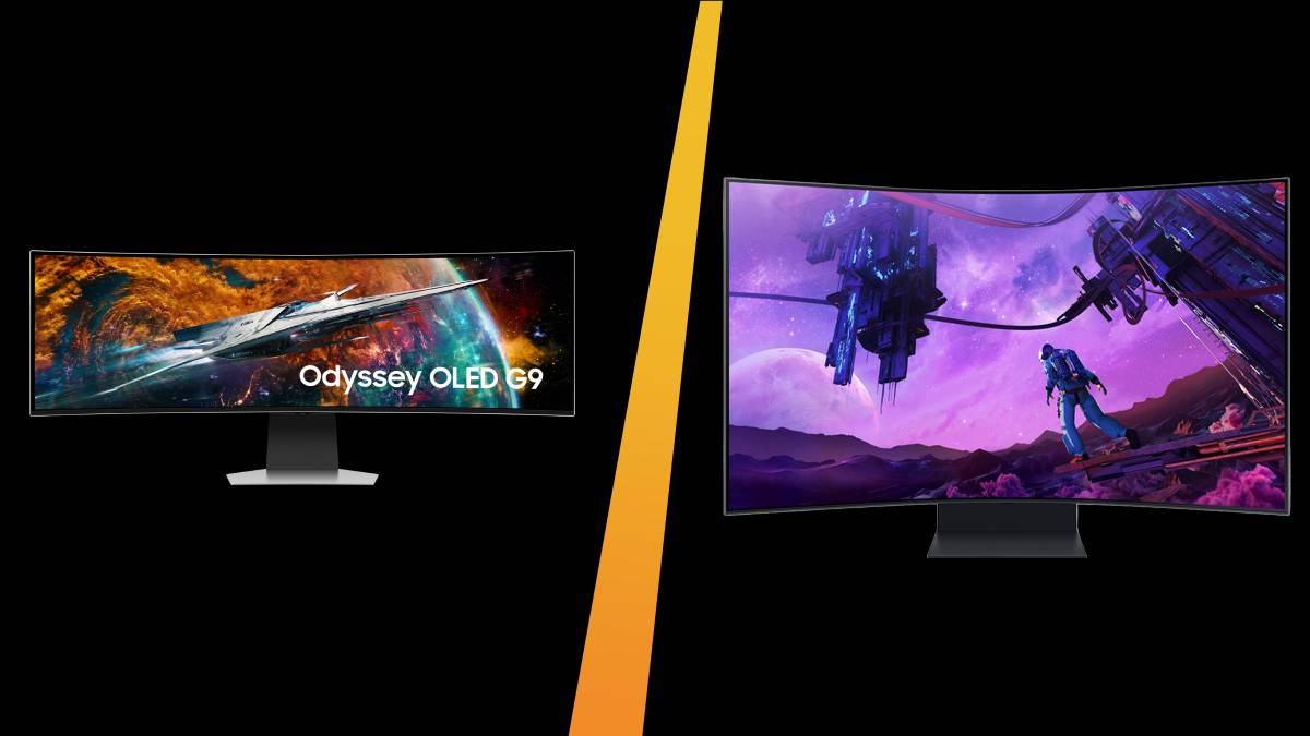 Samsung Odyssey OLED G9 vs Samsung Odyssey Ark – which ultrawide monitor should you buy?