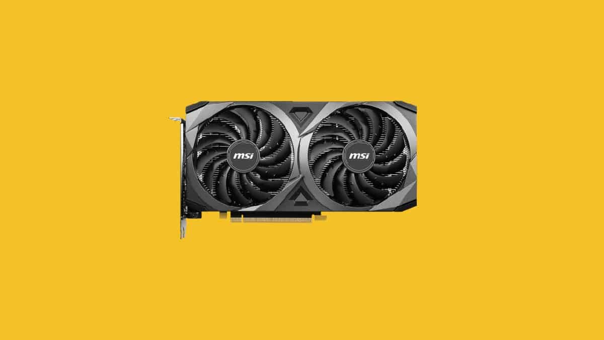 Save $141 on the MSI Ventus 2X GeForce RTX 3060 12GB GDDR6 – GPU deals