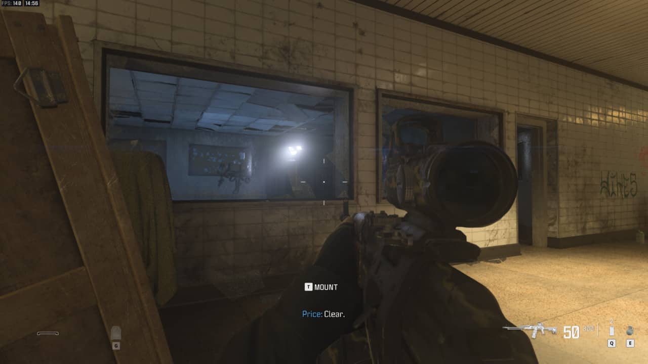 Modern Warfare 3 Trojan Horse: first-person view of soldier holding a gun.