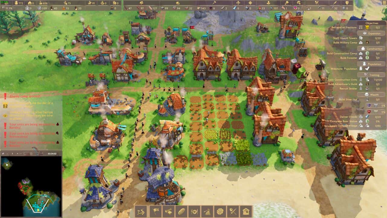 Pioneers of Pagonia tips: a thriving settlement