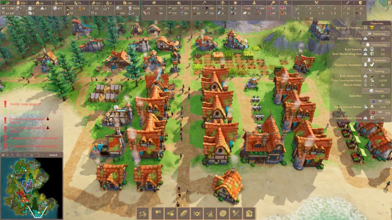 Pioneers of Pagonia review: a vibrant city by the sea.