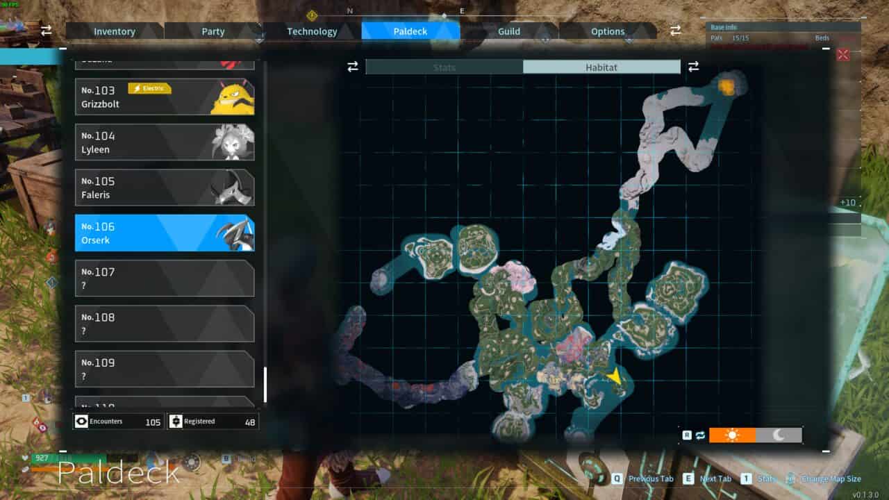 A screenshot of a map in Apex Legends showcasing the best pals generating electricity.