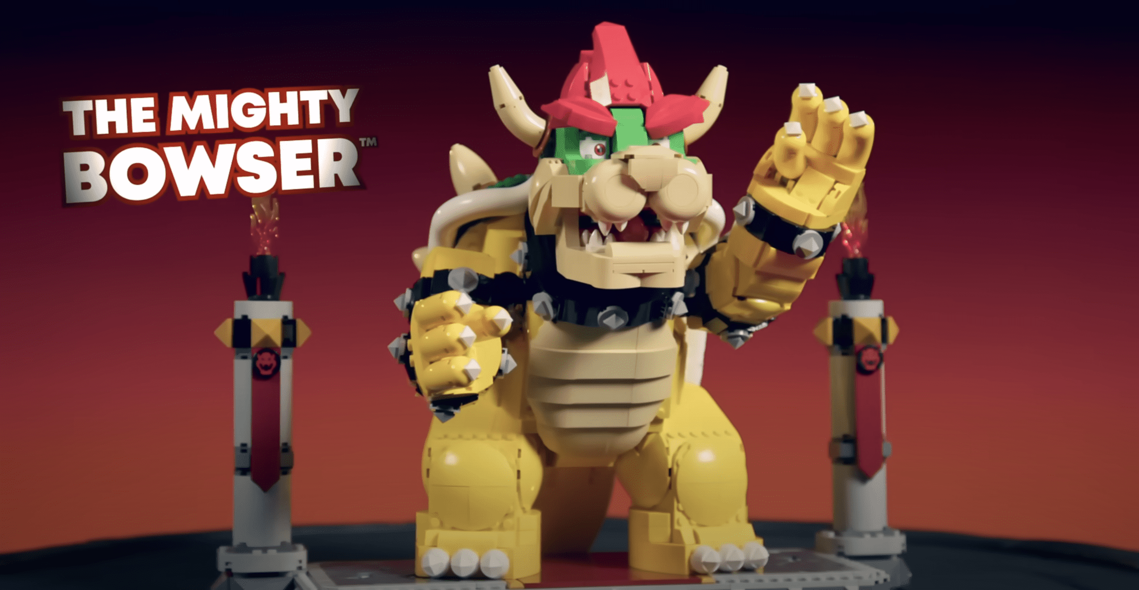 LEGO Mighty Bowser set