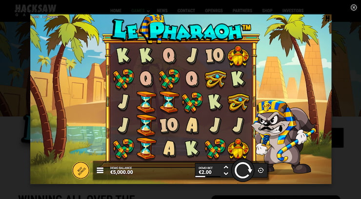 Le Pharaoh Slot Review - Play Free Demo