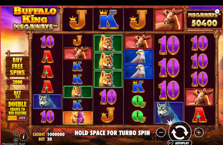 The best free online slot, Buffalo King Megaways