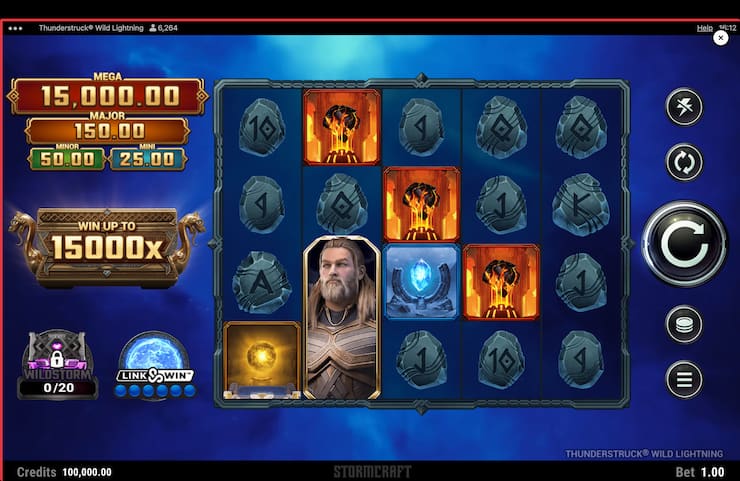 Classic free online slot Thunderstruck Wild Lightning
