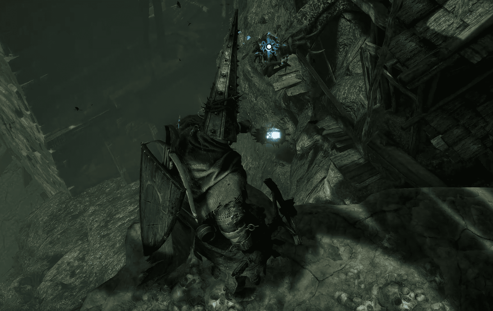 Using soulflay on an Umbral Node to clear an Umbral Entity in Lords of the Fallen