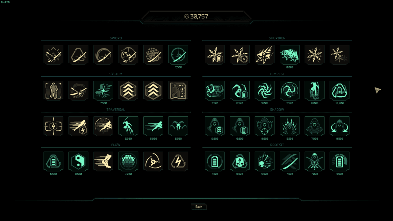 Ghostrunner 2 best upgrade chips: upgrade chips in the GR Augmentation Unit.