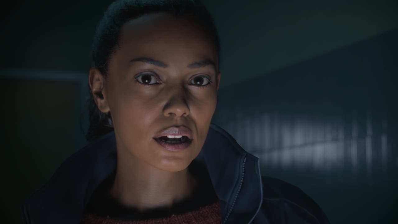Alan Wake 2 - how to get the screwdriver: Saga Anderson looking afraid.