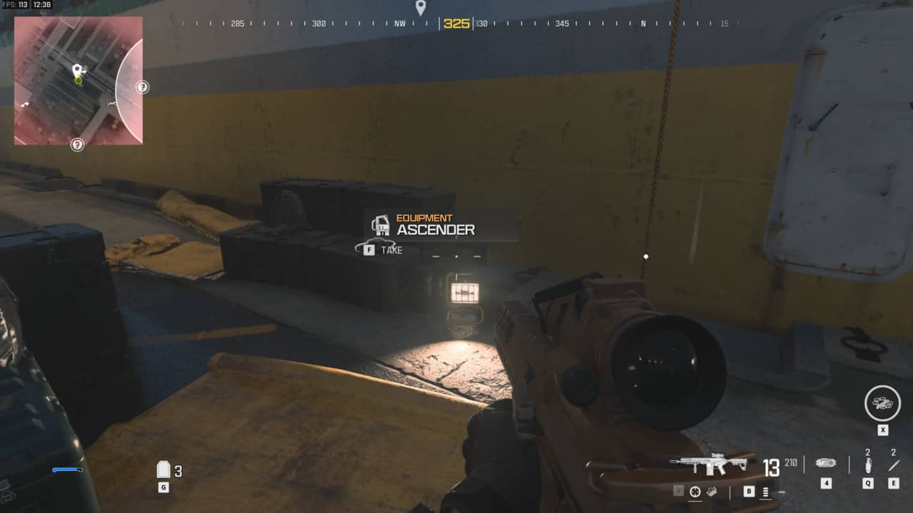 Modern Warfare 3 Precious Cargo: map: ascender location.