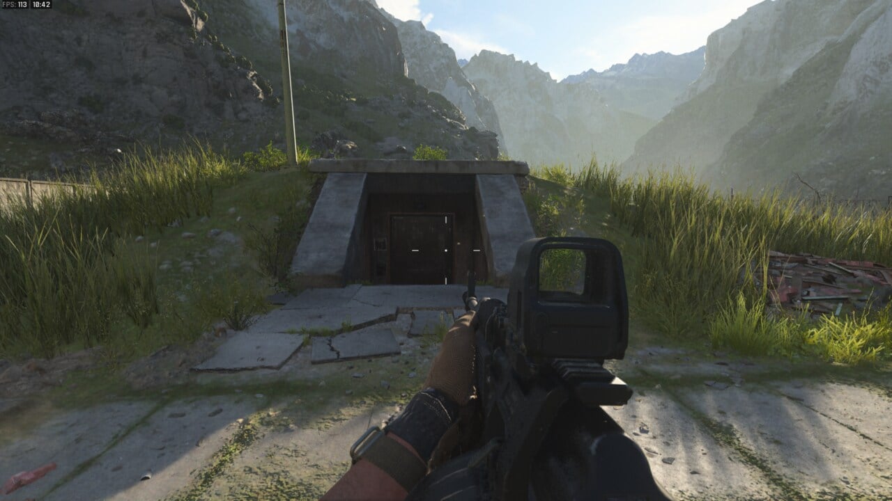 Modern Warfare 3 Payload: missile silo entrance.