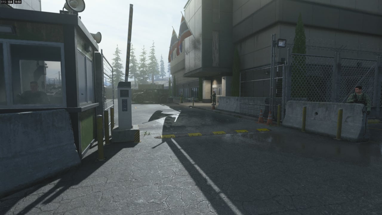 Modern Warfare 3 Deep Cover: Arklov Administrative building checkpoint.