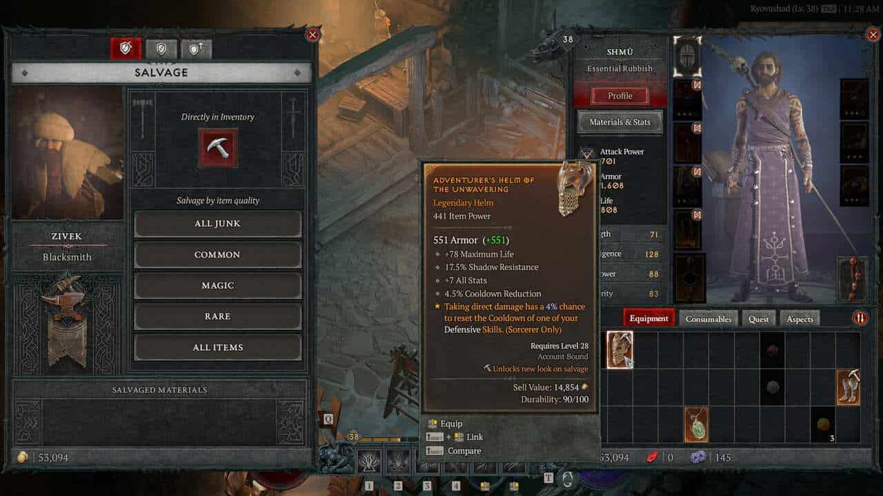 How to get Coiling Wards in Diablo 4