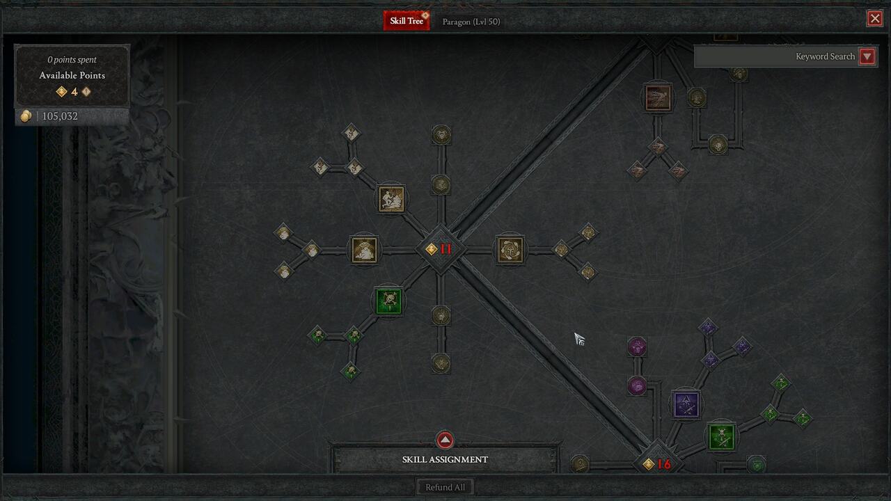 Diablo 4 Rogue Skill Tree: The Rogue's Subterfuge Skills