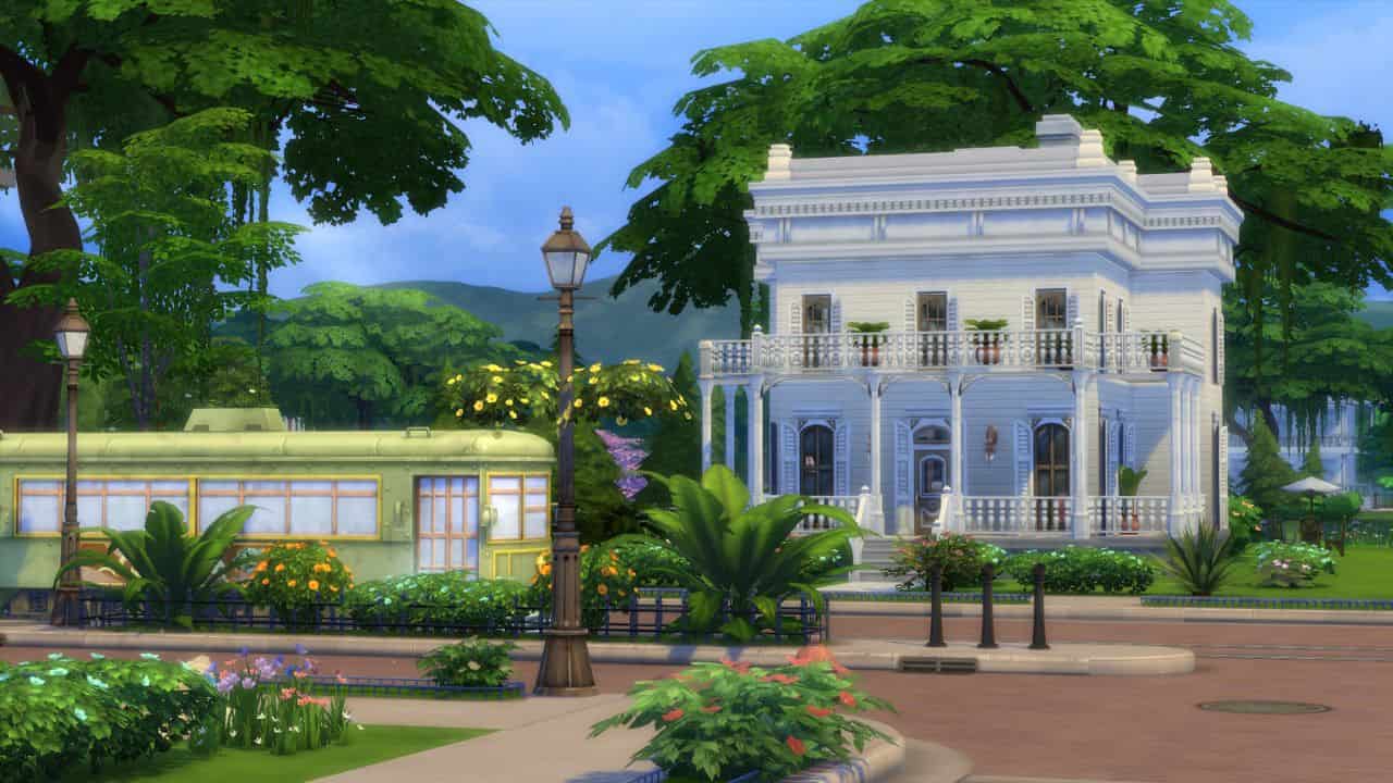 Sims-4-Cheats-Outside-Lavish-Home