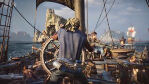 Assassin's Creed III screenshot featuring solo play.