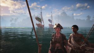 Skull-and-Bones-Rank-Up-Ship-Player-On-Dock