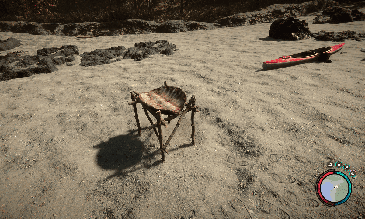 Water Collector on Beach in Sons Of The Forest