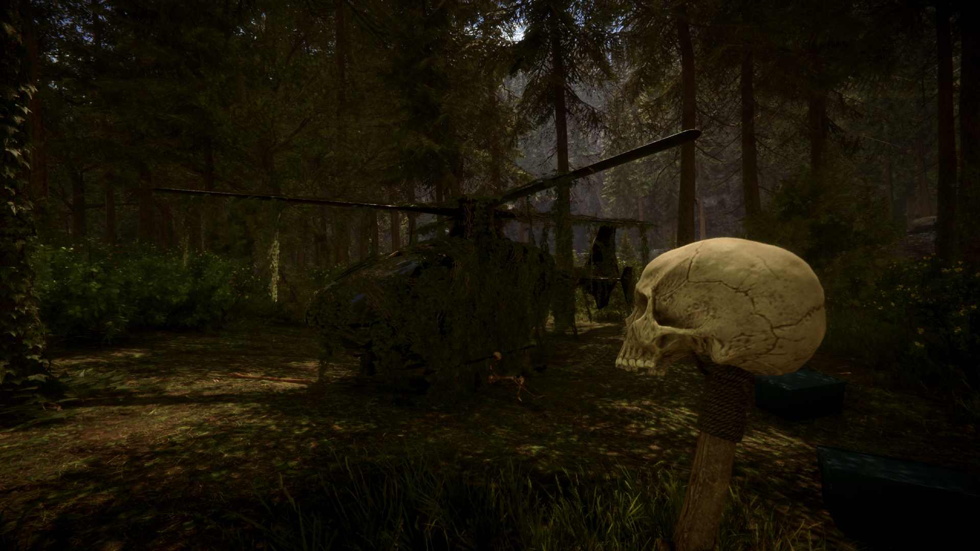Sons of the Forest screenshot 4 skull