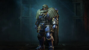 Picture of the Sniper class in Space Marine 2. Image via VideoGamer.