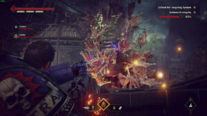 Picture of gargoyles swarming an antennae in Space Marine 2.