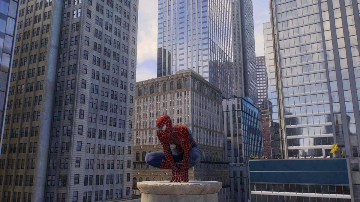 Marvel's Spider-Man - Screenshot 2 featuring all suits and how to unlock them (so far).